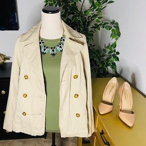 Tan Old Navy Pea Coat